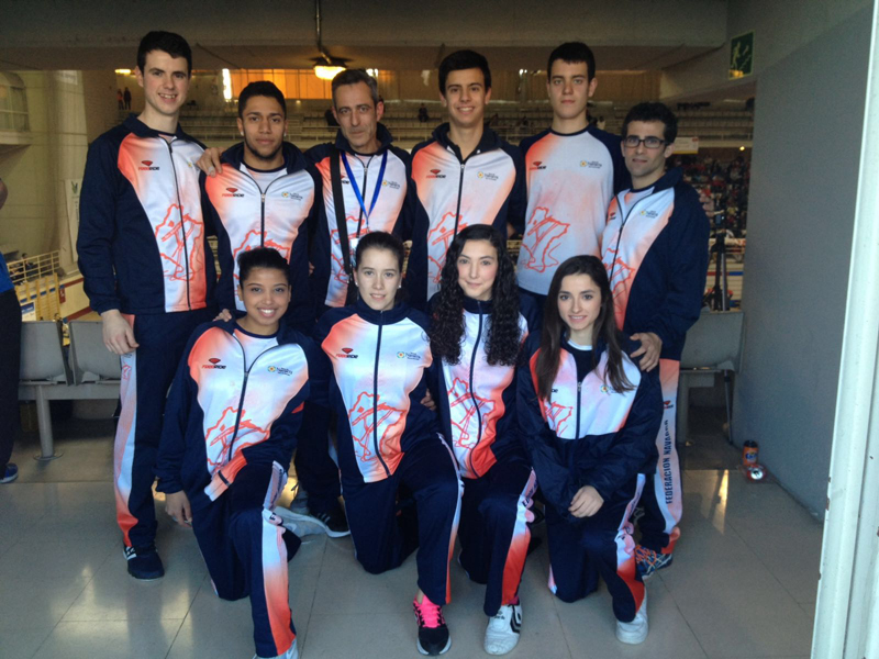 Escasa suerte para los navarros en el Campeonato de Espana Senior de Combate